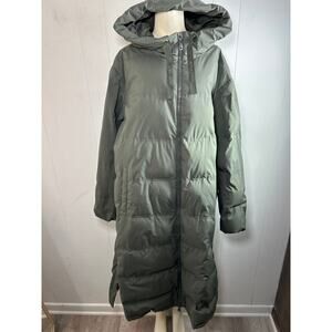 ACTIVE PEOPLE Comfort Zone Longer Padded Insulated Coat Water Resistant Size 14